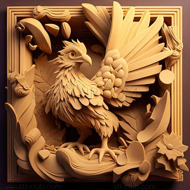 3D модель Игра Final Fantasy Fables Chocobos Dungeon (STL)